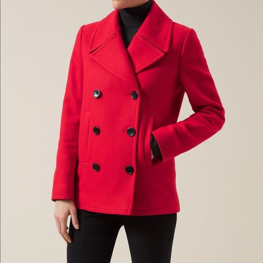 Style & Co - Red wool coat - Picture 2 of 6